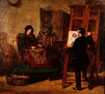 Ospalý model od William Powell Frith
