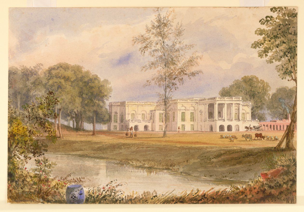 Belvedere House, Alipur od William Prinsep