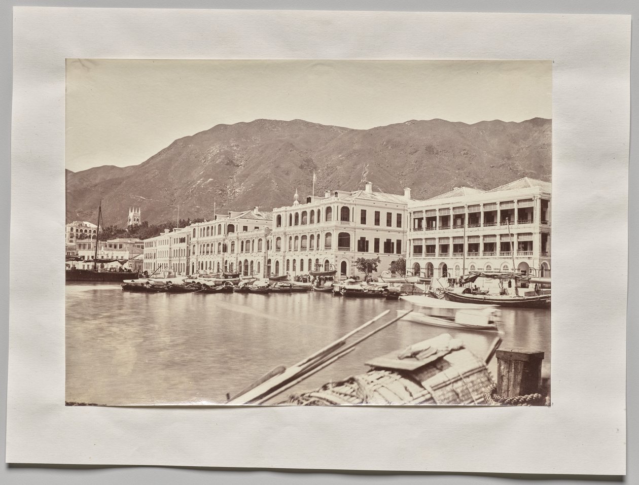 Bez názvu (Pohled na Praya, při pohledu na východ, Hong Kong) od William Pryor Floyd