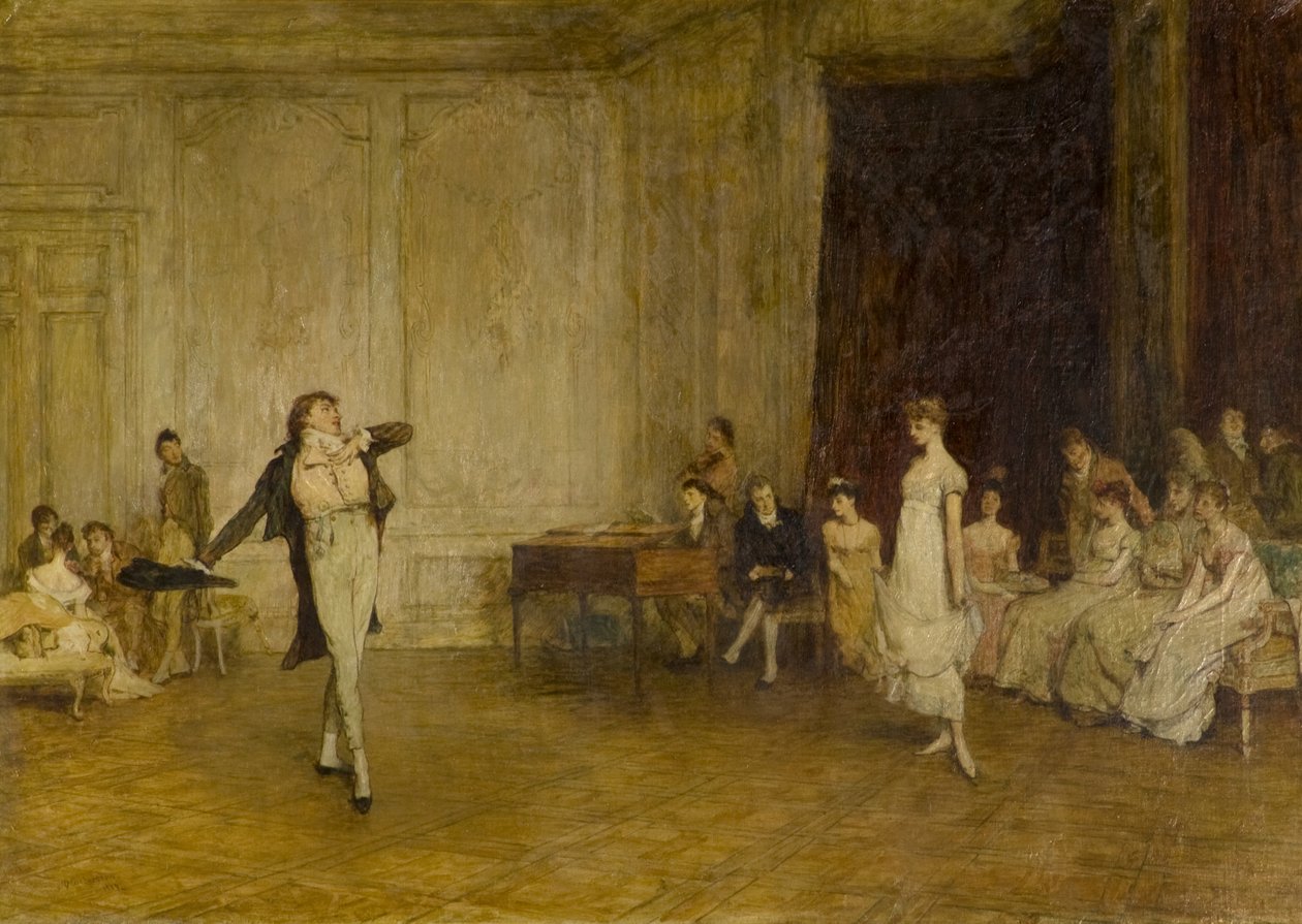 Její první tanec od William Quiller Orchardson
