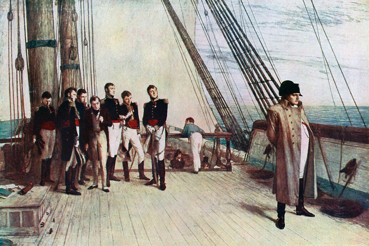 Napoleon na palubě Bellerophon, 1815, 1880. od William Quiller Orchardson