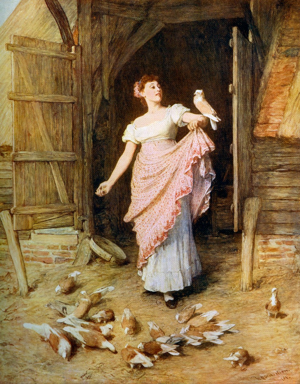 The Farmers Daughter, 1881, 1912. od William Quiller Orchardson