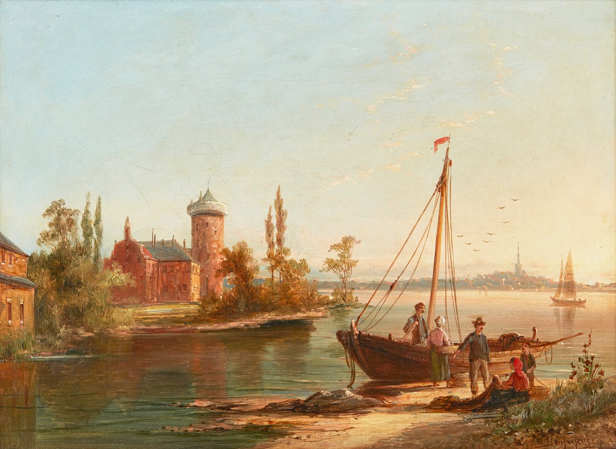 Zandoorp (olej na plátně) od William R. Dommersen