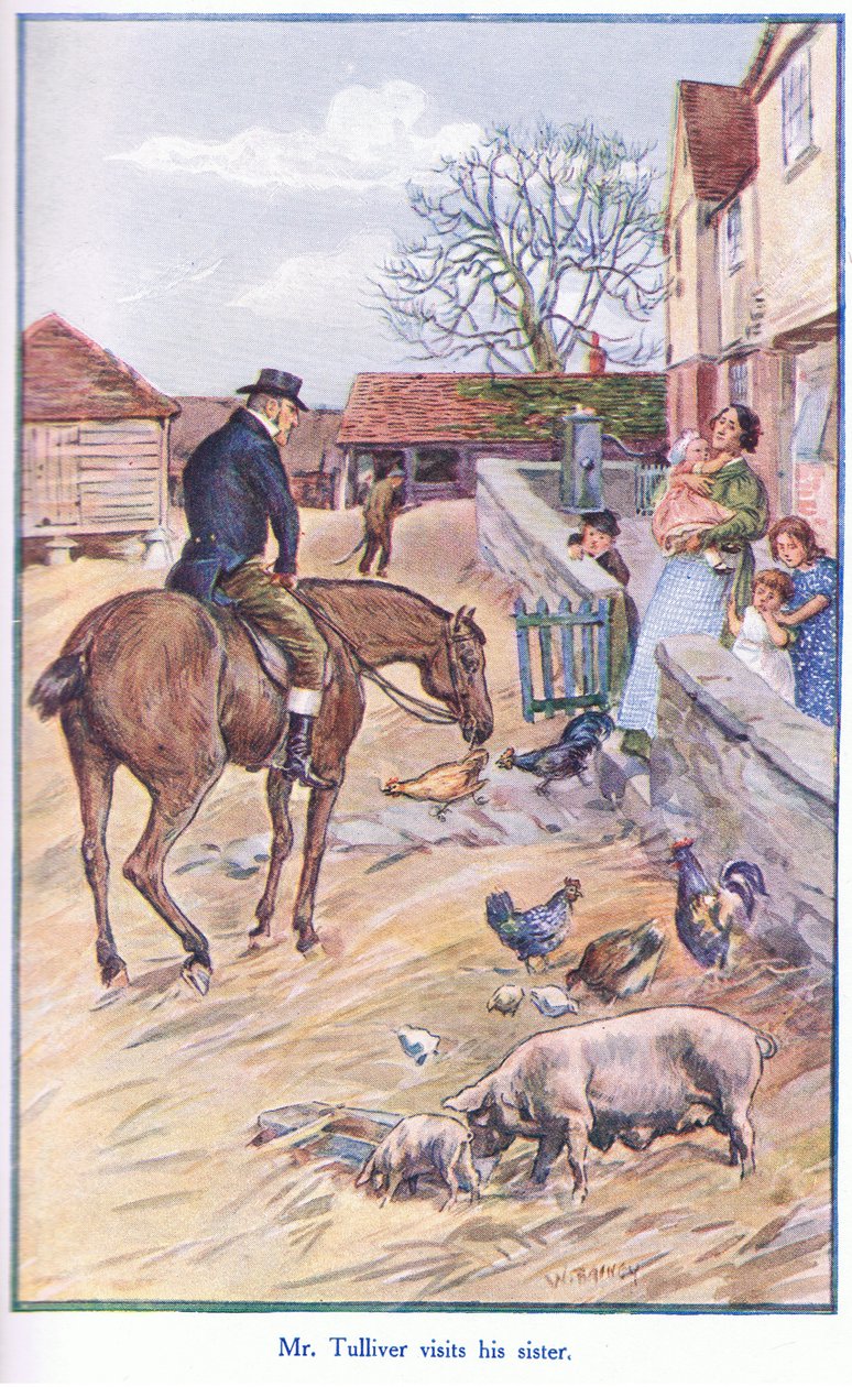 Pan Tulliver navštíví svou sestru, třicátá léta minulého století od William Rainey