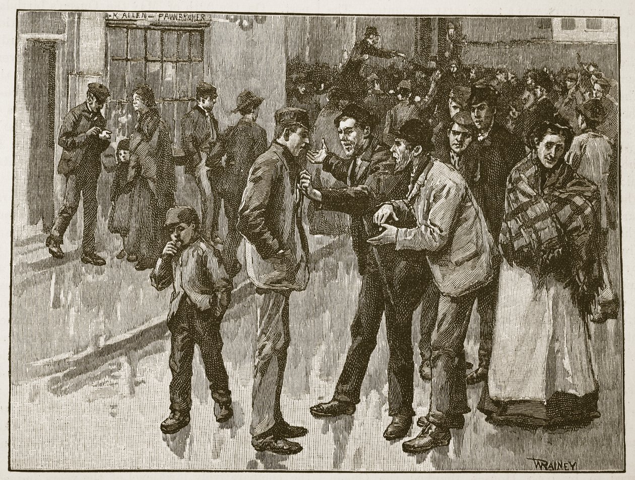 Preston Strike, ilustrace z 