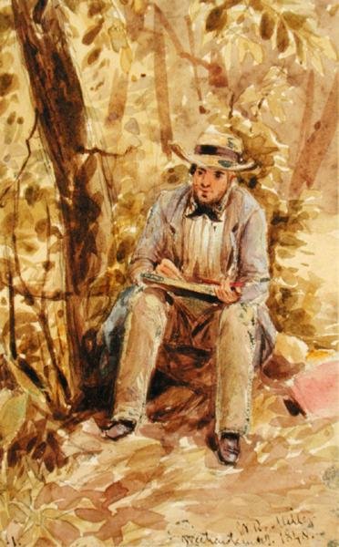 Autoportrét od William Rickarby Miller