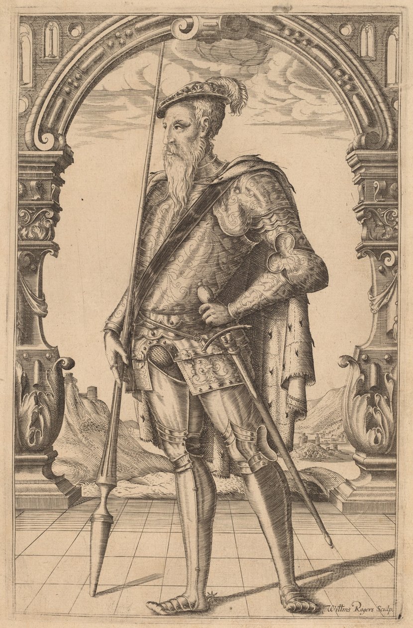 Alfonso X, král Kastilie od William Rogers