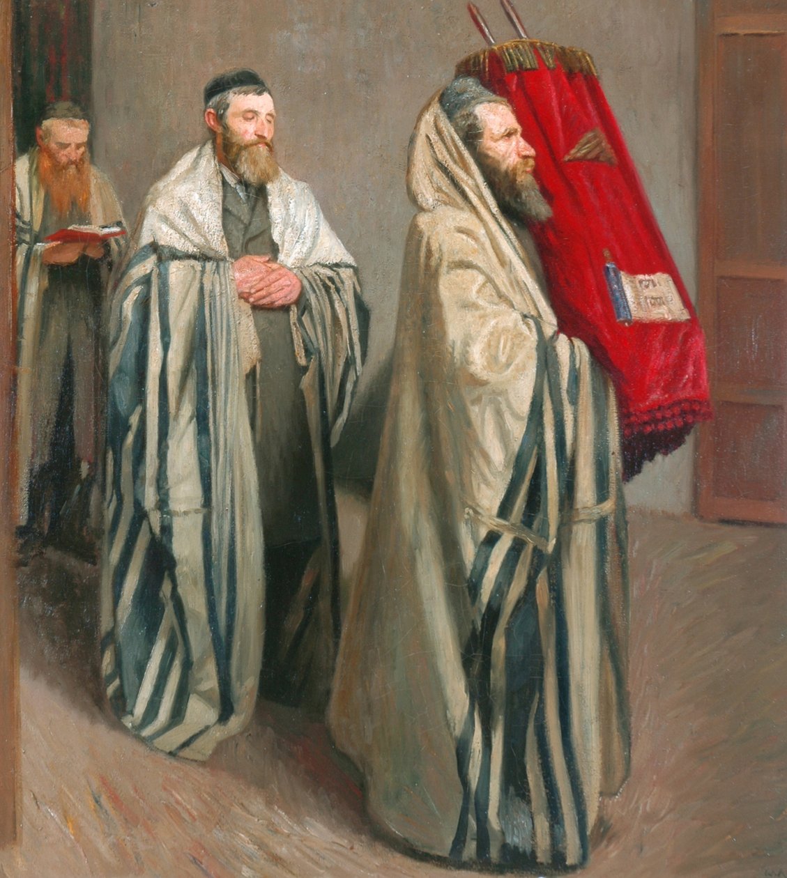 Nesení Zákona od William Rothenstein