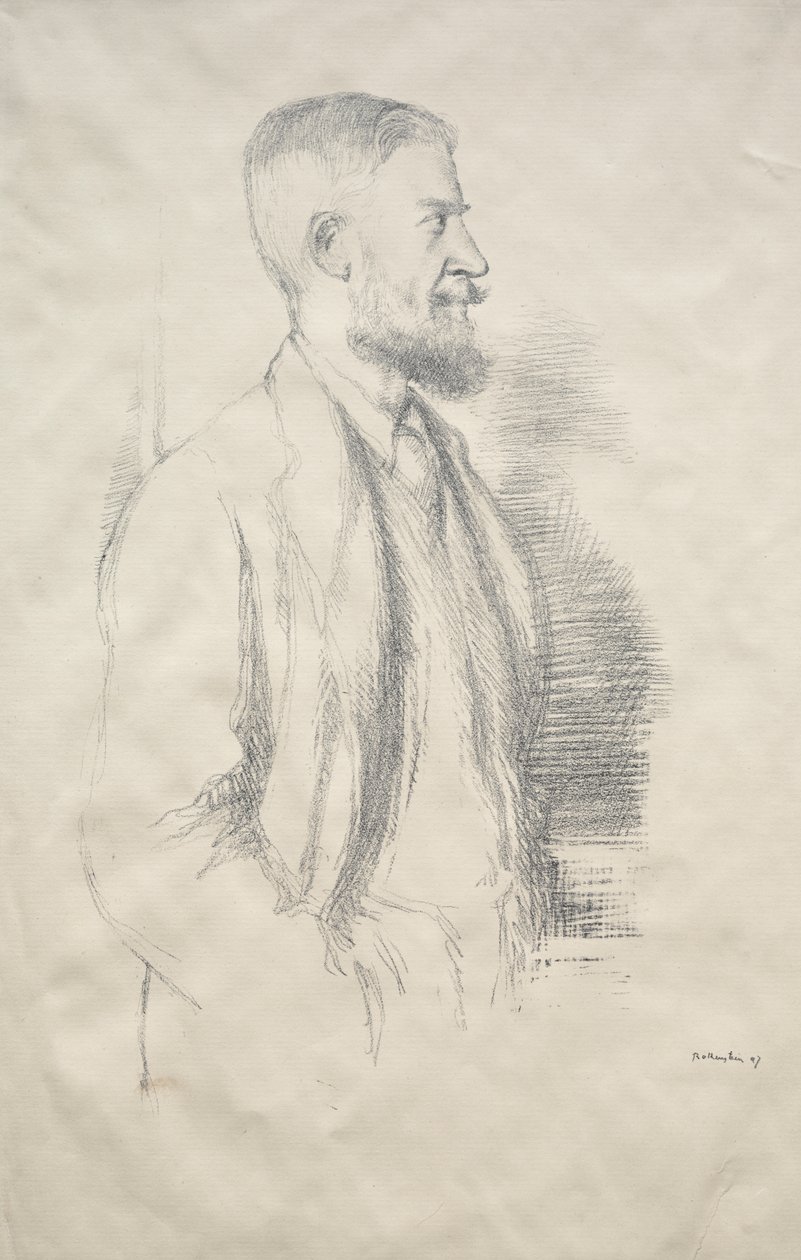 George Bernard Shaw od William Rothenstein