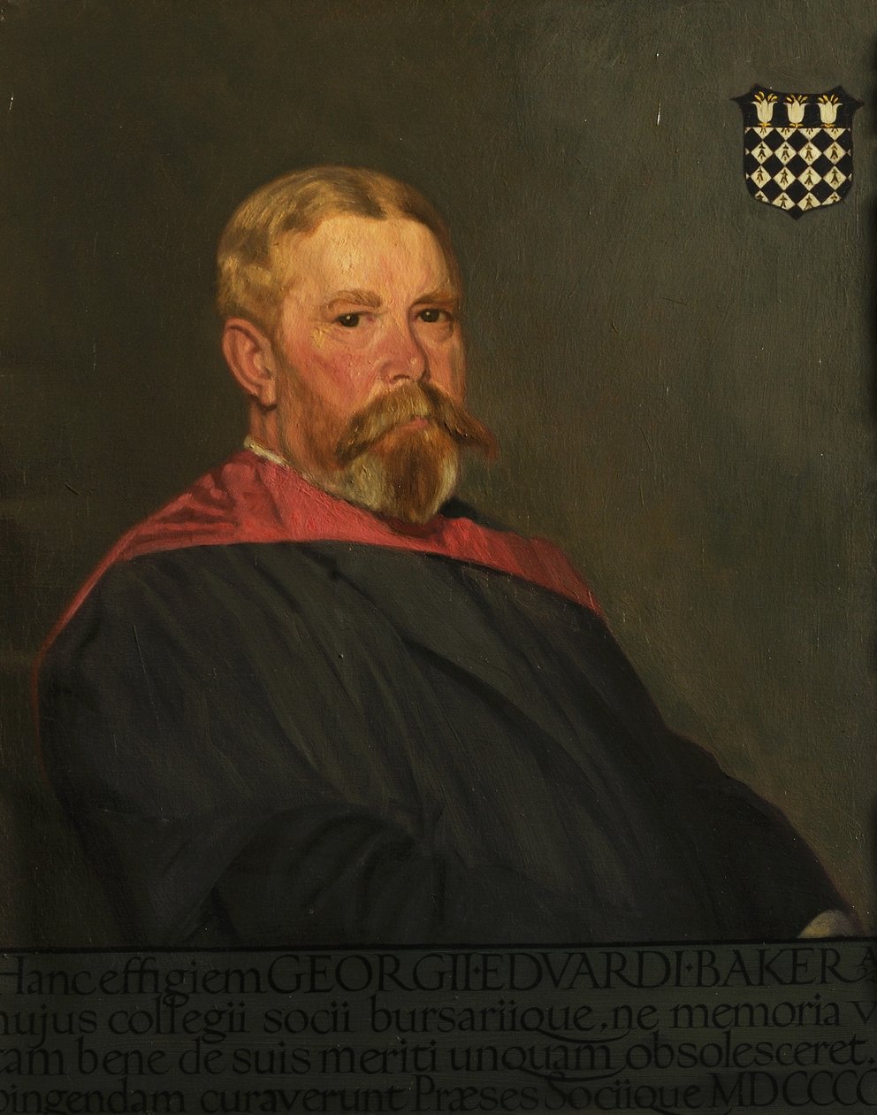 George Edward Baker (olej na plátně) od William Rothenstein