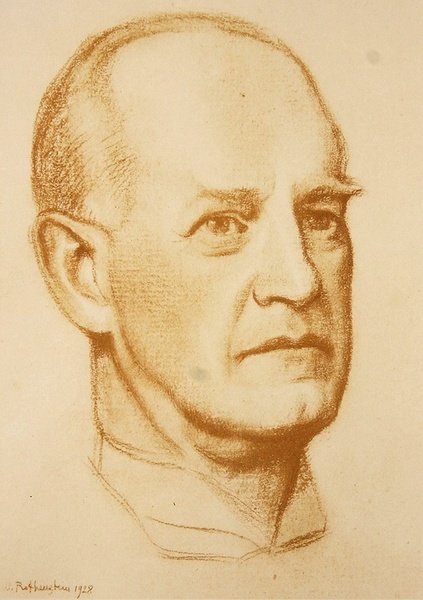 John Galsworthy OM od William Rothenstein