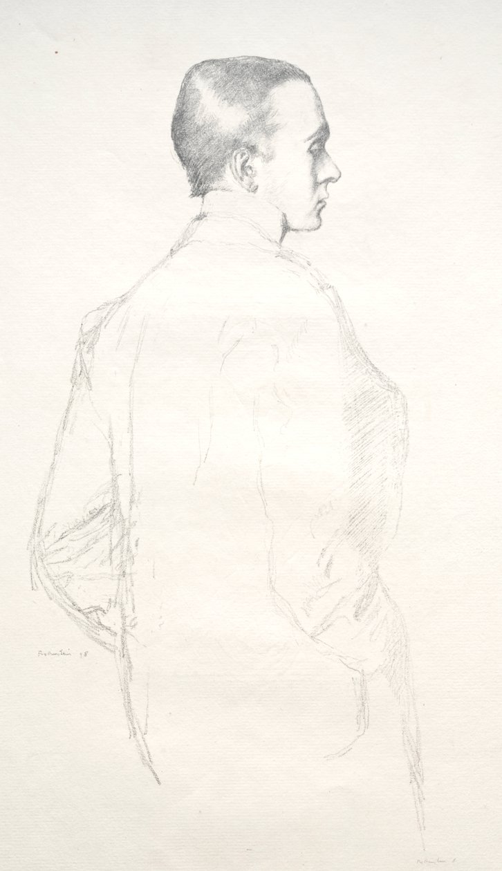 Max Beerbohm od William Rothenstein