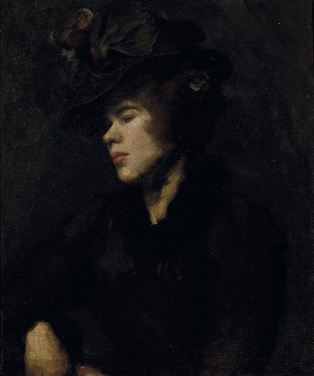 Portrét Idy Nettleship (olej na plátně) od William Rothenstein