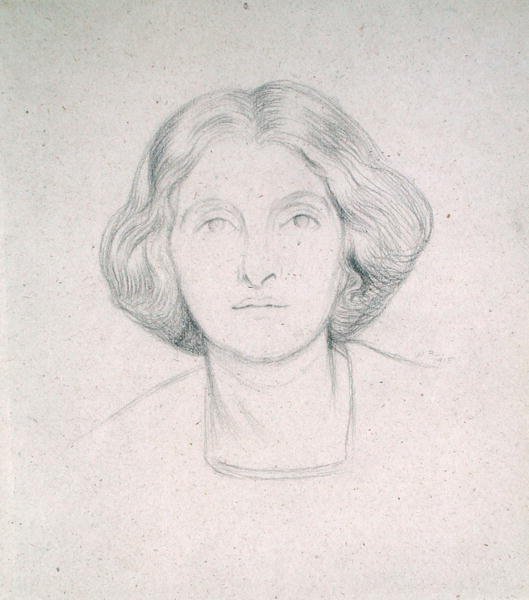 Portrét paní Max Beerbohmové od William Rothenstein