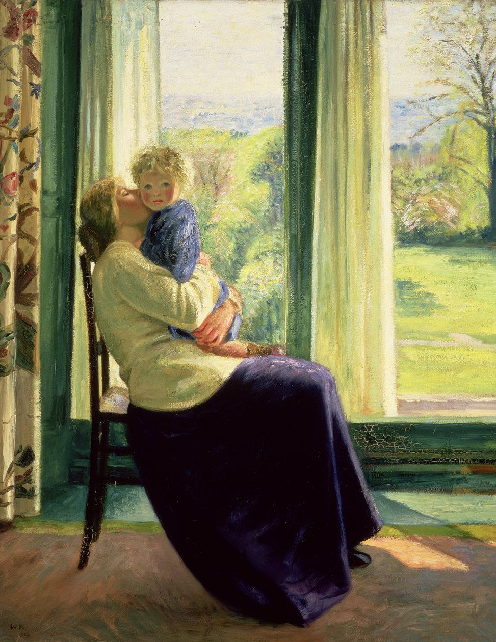 Jaro - Ranní pokoj od William Rothenstein
