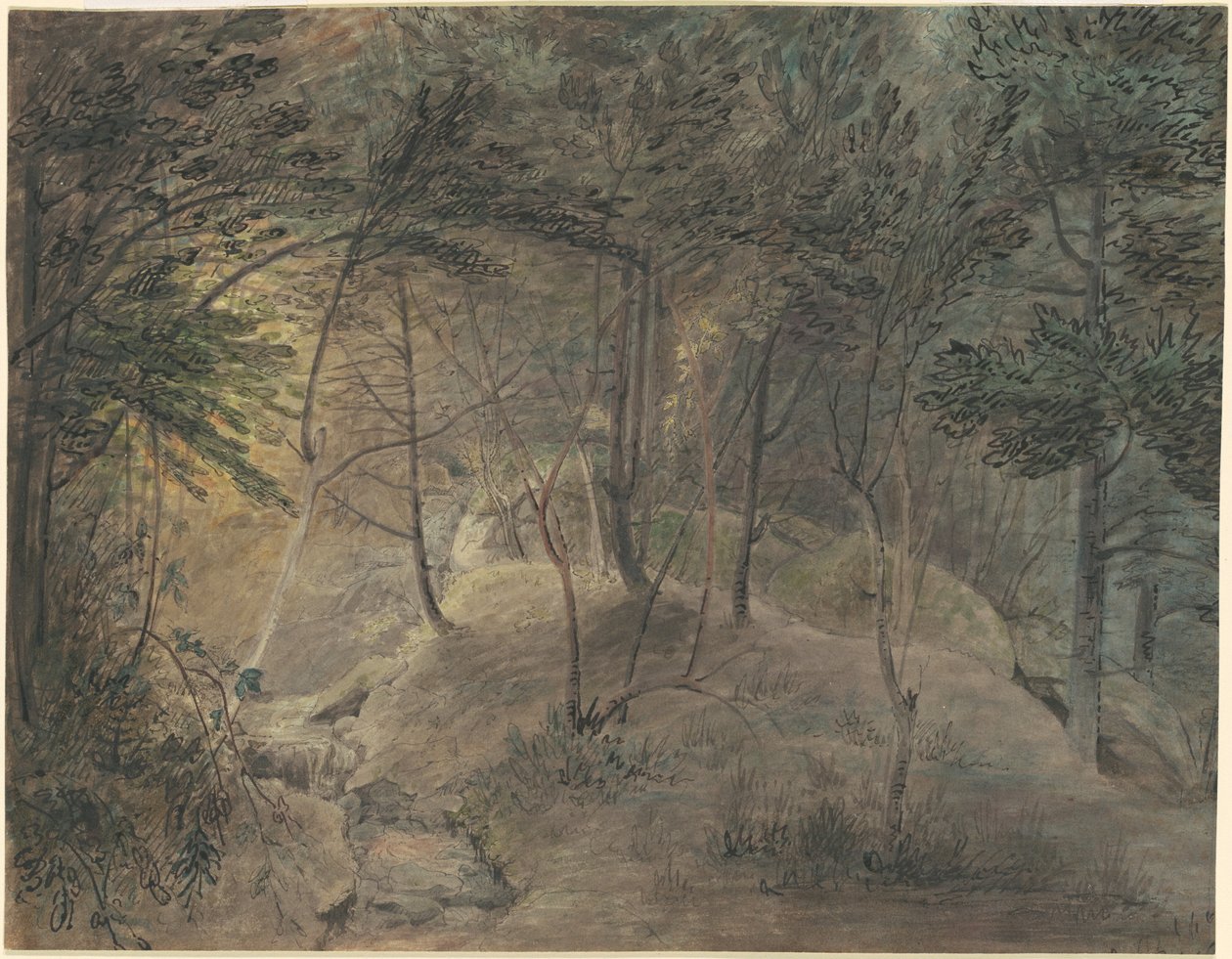 Pohled z Springhouse v Echo od William Russell Birch