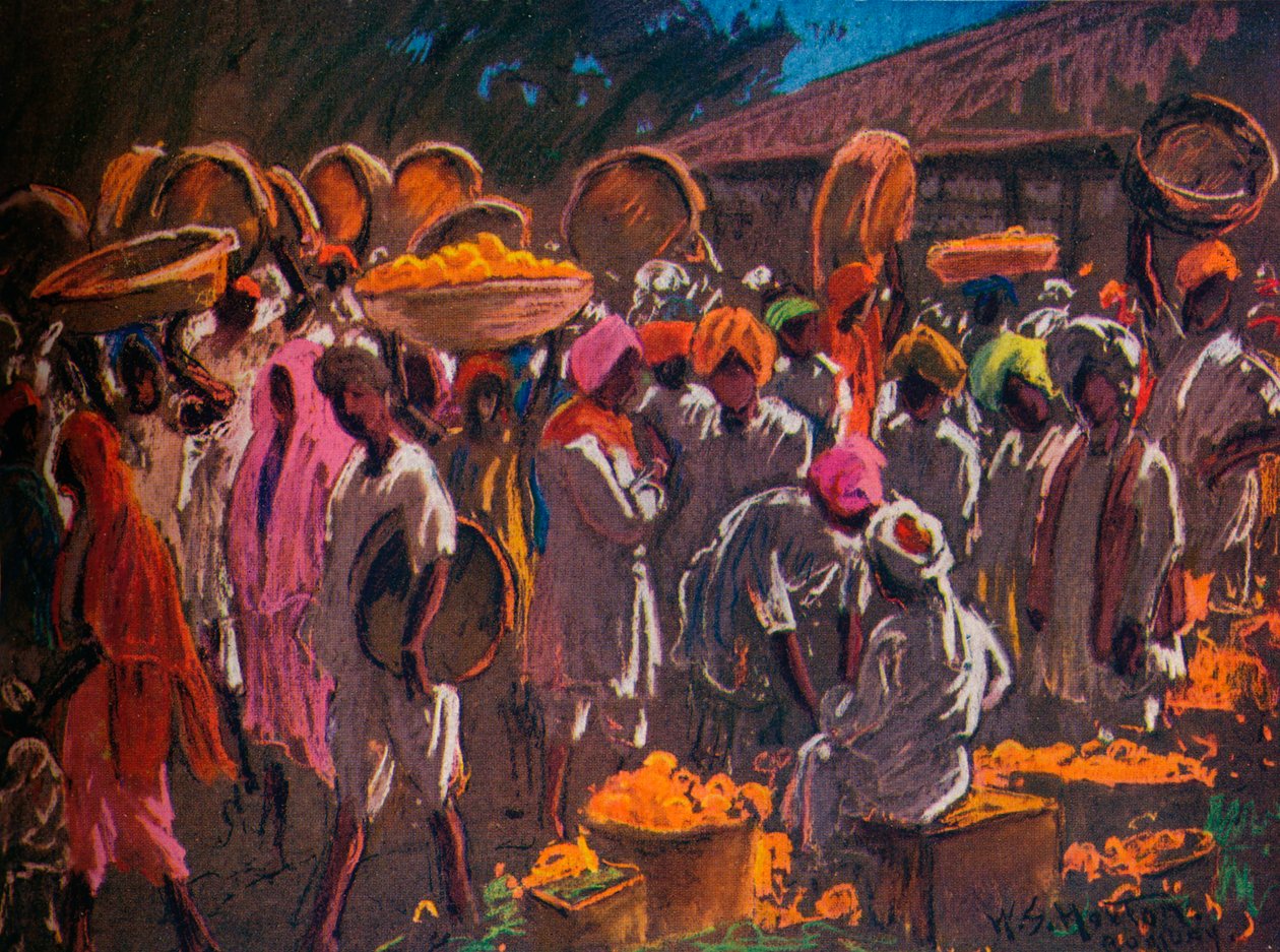 Orange Market, Bombay, c1910 1935. od William Samuel Horton
