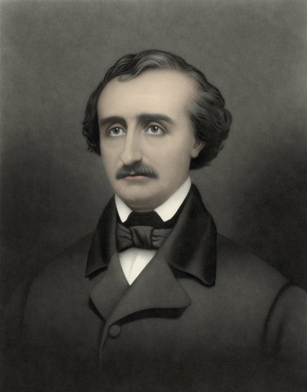 Portrét Edgara Allana Poea (1809-1849), amerického spisovatele. od William Sartain