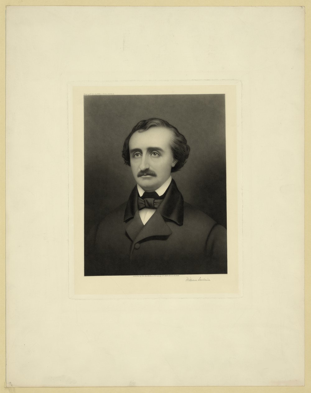 Portrét Edgara Allana Poea 1809-1849, cca 1896 od William Sartain