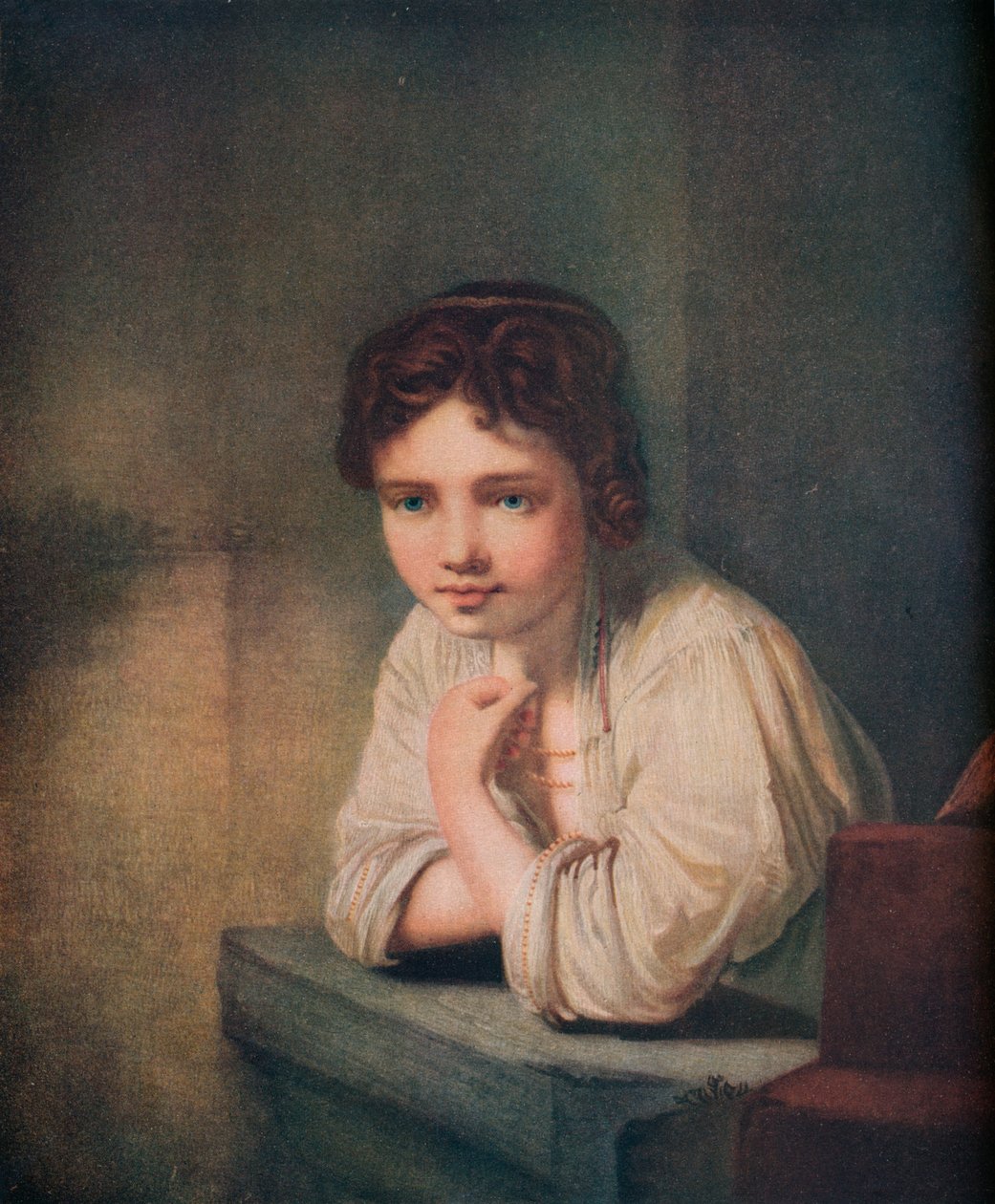 „Rembrandtova rolnická dívka“, 1814 od William Say