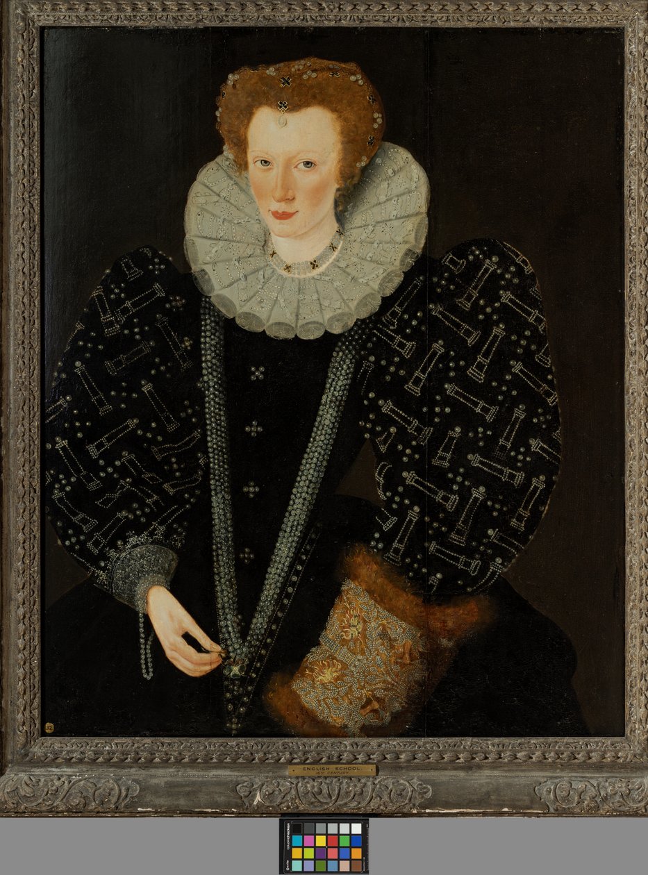 Elizabeth Palmer, kolem 1564-1633 (olej na panelu) od William Segar