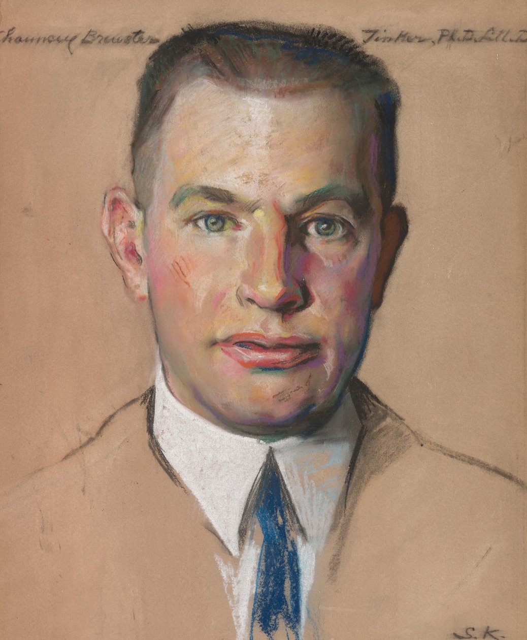 Chauncey B. Tinker B.A. 1899, profesor angličtiny 1914- od William Sergeant Kendall