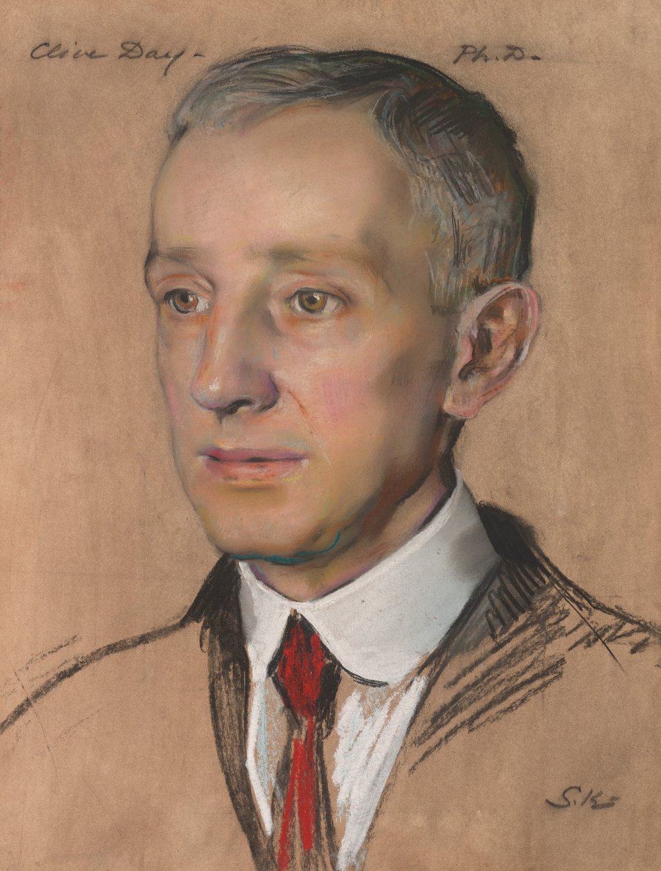 Clive Day B.A. 1892, profesor politické ekonomie 1907- od William Sergeant Kendall