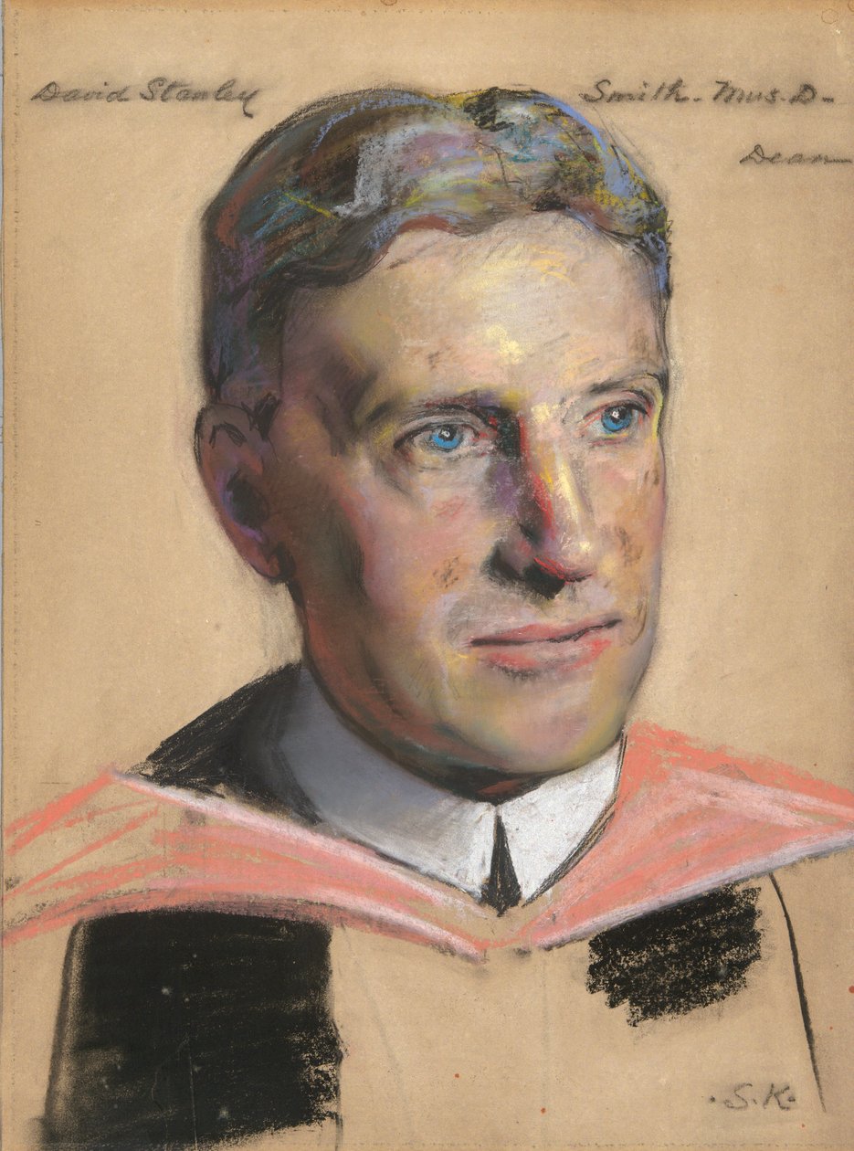 David S. Smith, B.A. 1900, děkan hudební školy 1920-. od William Sergeant Kendall