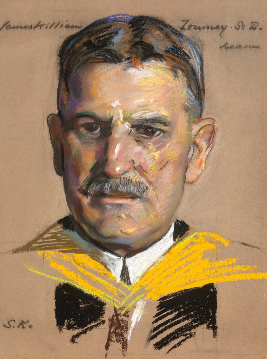 James W. Toumey - děkan School of Forestry 1919-1922 od William Sergeant Kendall