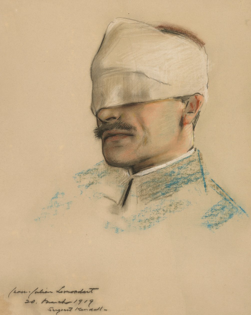 Portrét Juliena Lemordanta od William Sergeant Kendall