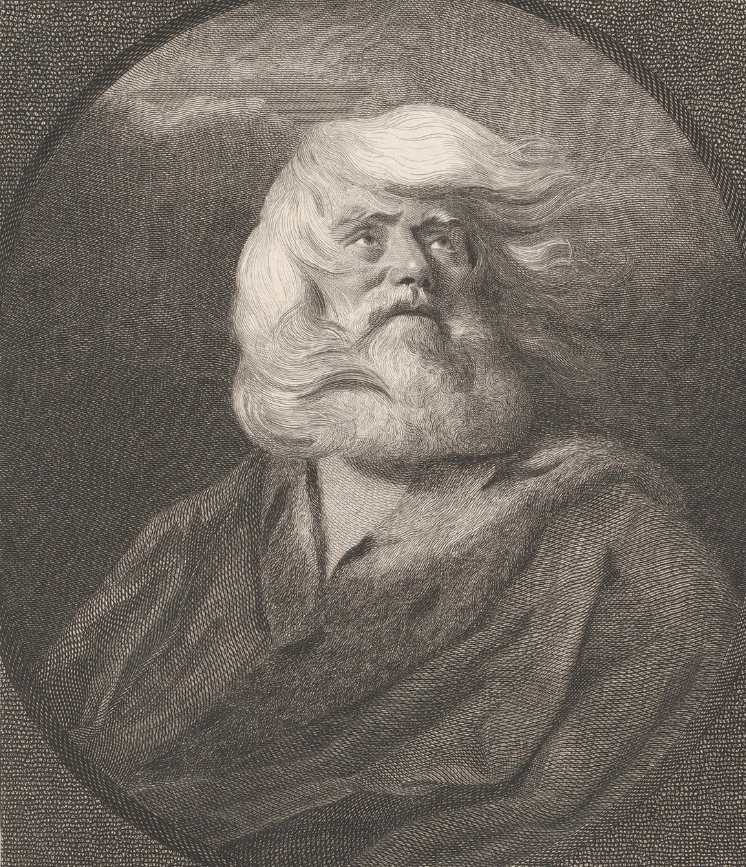 Král Lear, 1783. od William Sharp