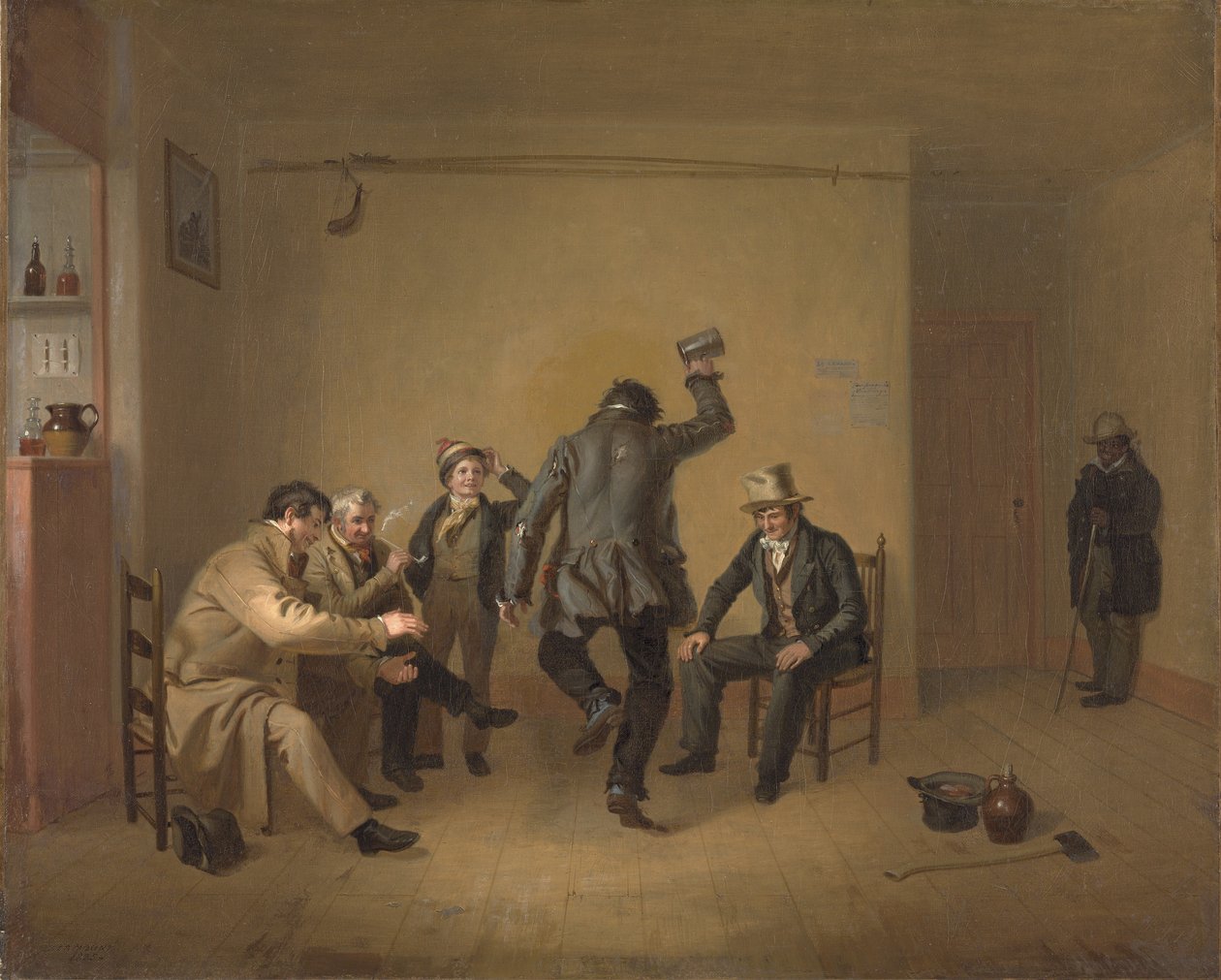 Barová scéna, 1835 od William Sidney Mount