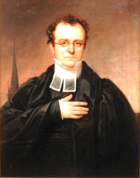 Biskup Benjamin Tredwell Onderdonk (1791-1861), kolem 1830-33 (olej na plátně) od William Sidney Mount