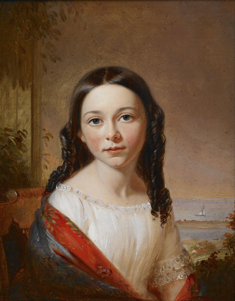 Portrét Marie Seaburyové od William Sidney Mount