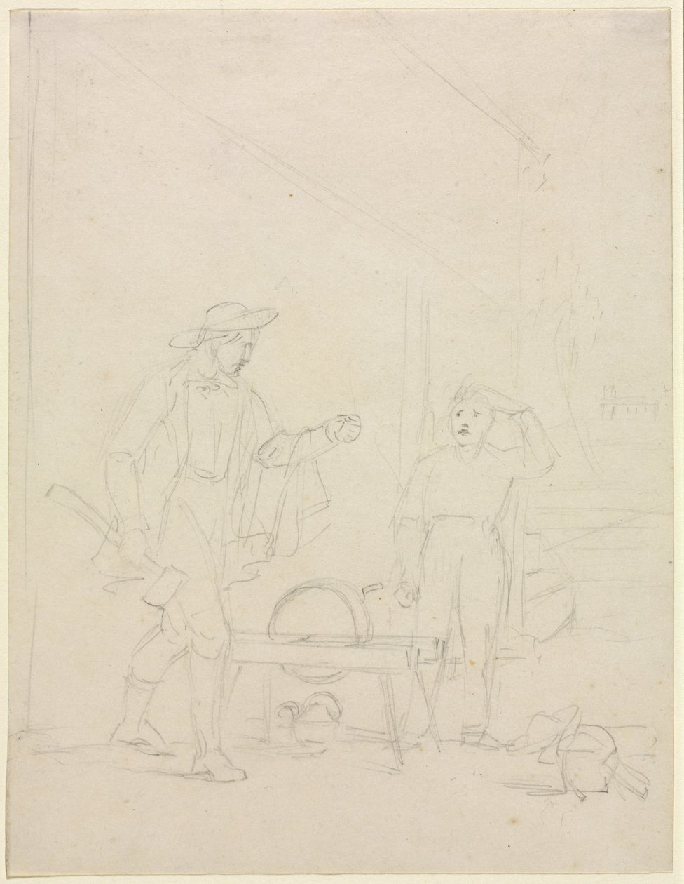 Wholl Turn the Grindstone, c. 1850. od William Sidney Mount