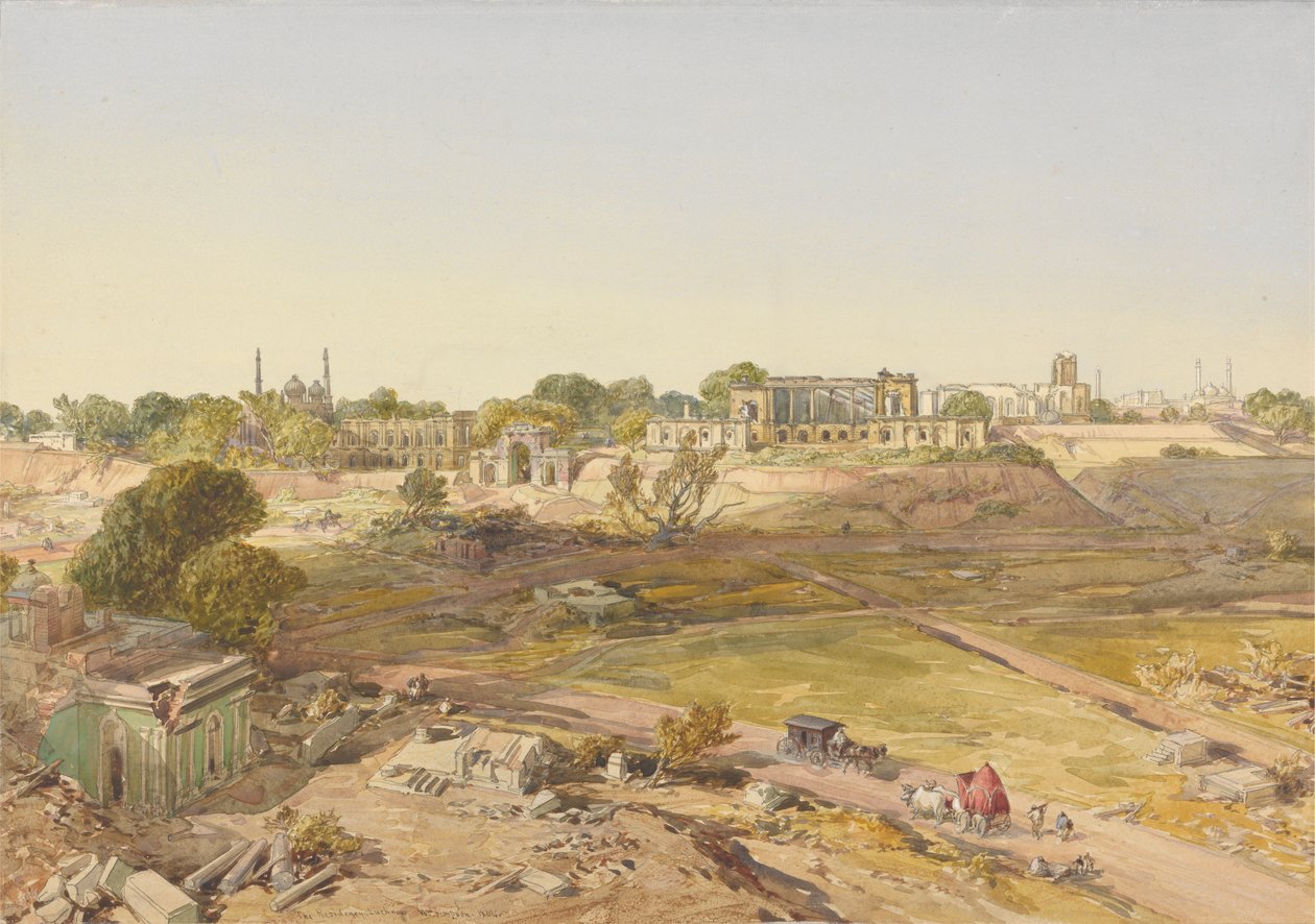 Sídlo, Lucknow od William Simpson