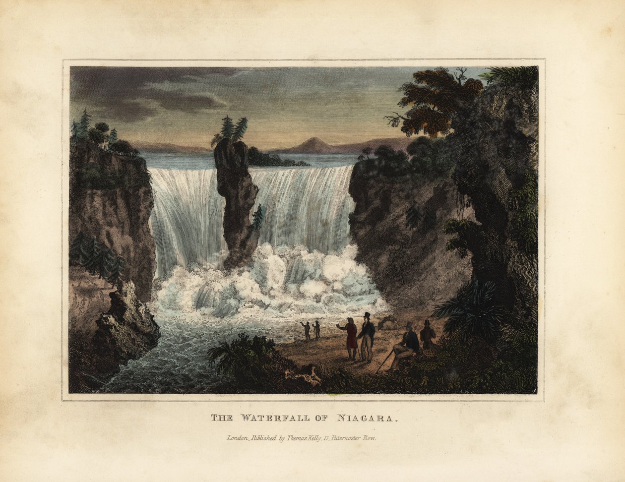 Niagarský vodopád od William Smellie