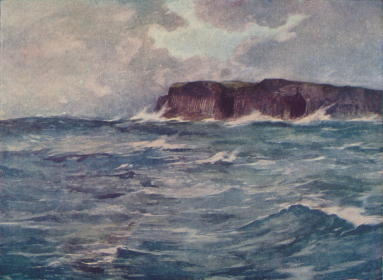 Staffa a jeho jeskyně, 1910 od William Smith