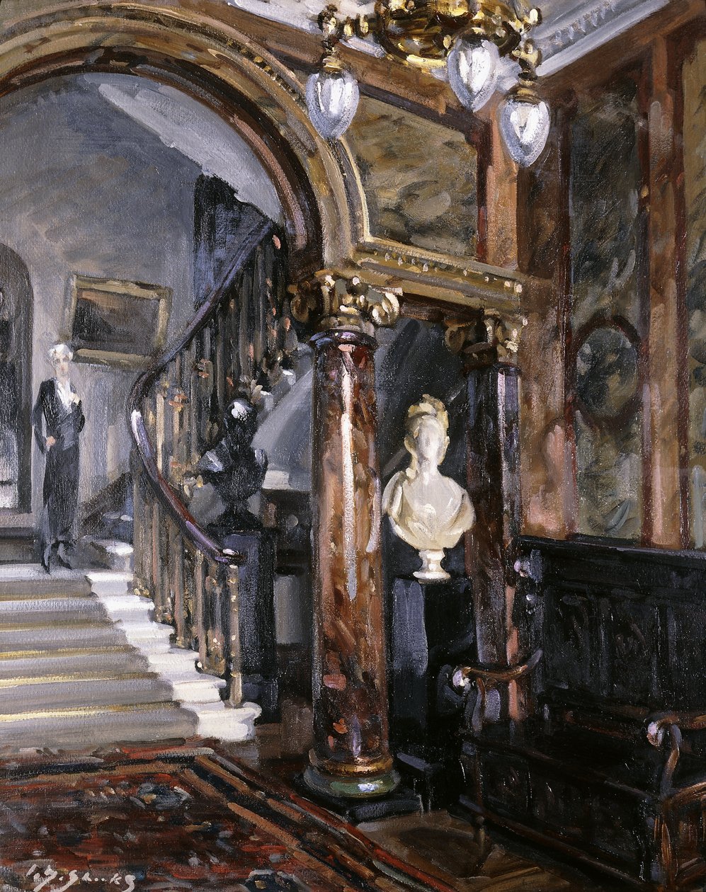 Elegantní interiér, Chez Nous od William Somerville Shanks