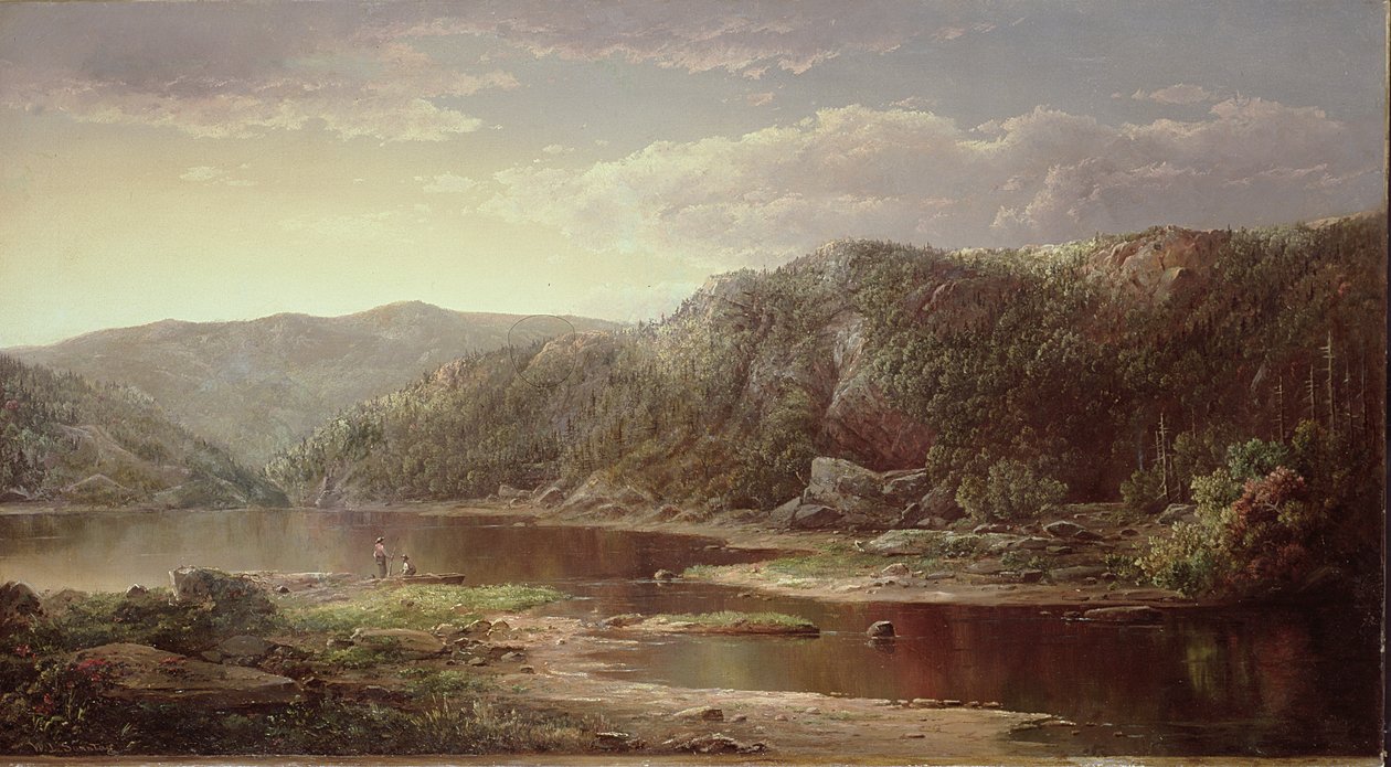Na Shenandoah, kolem roku 1860 od William Sonntag