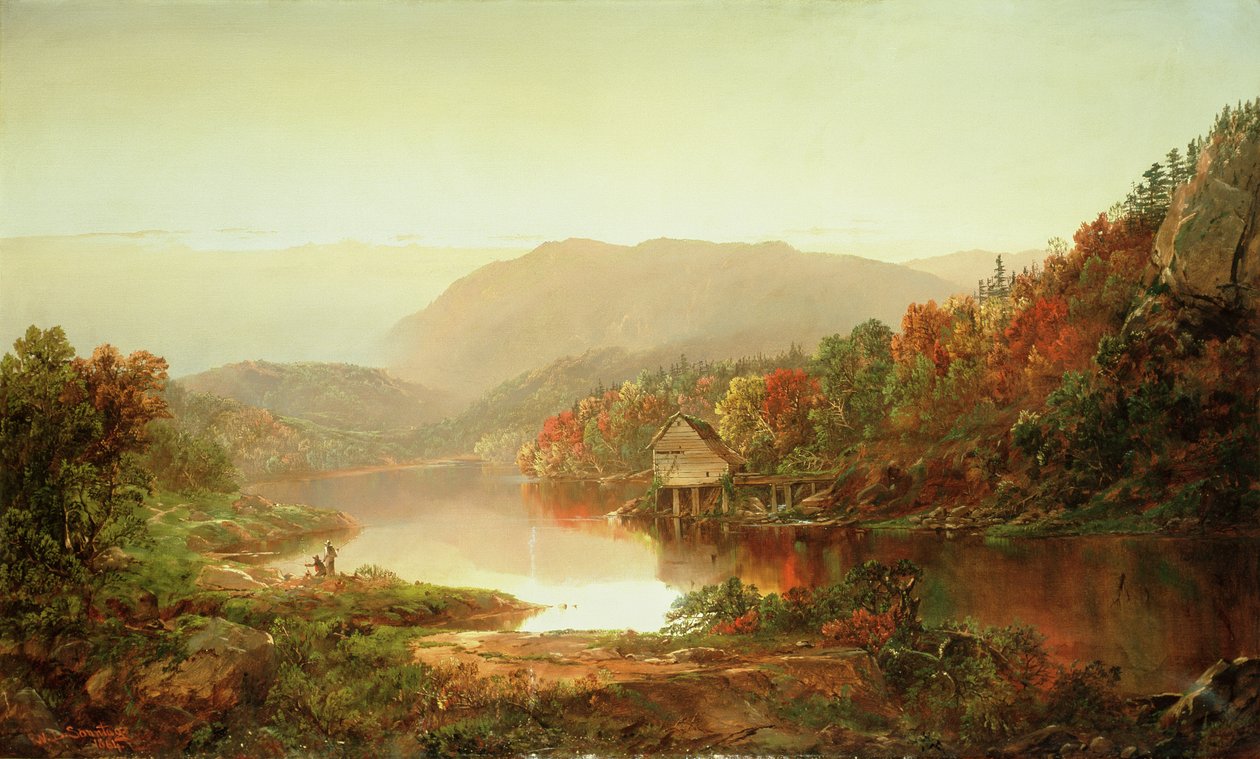 Scéna poblíž Grafton, Západní Virginie, 1864 od William Sonntag