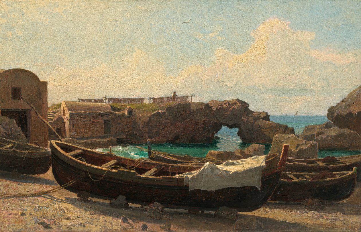 Marina Piccola, Capri od William Stanley Haseltine