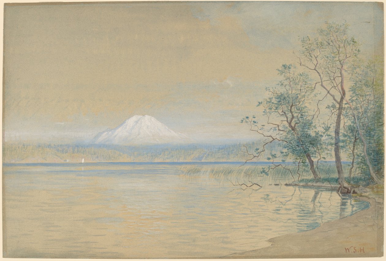 Mount Tacoma od William Stanley Haseltine