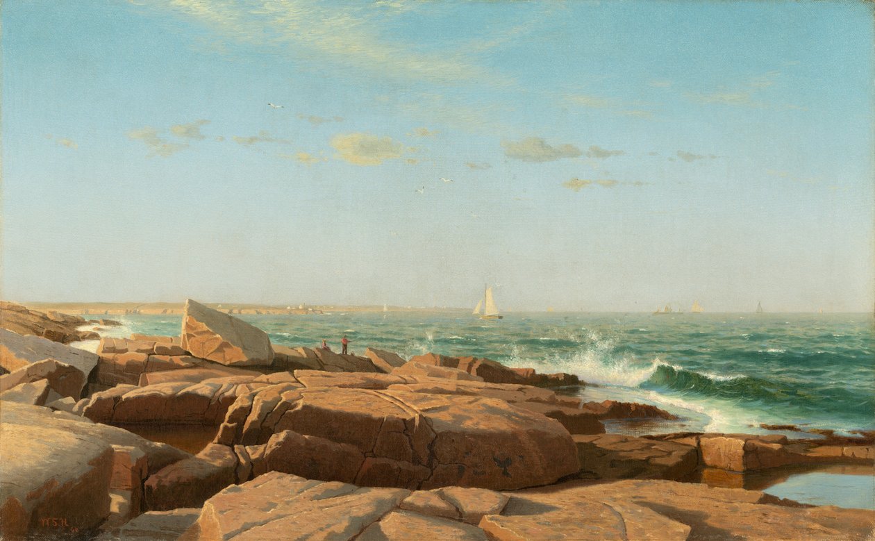Zátoka Narragansett od William Stanley Haseltine