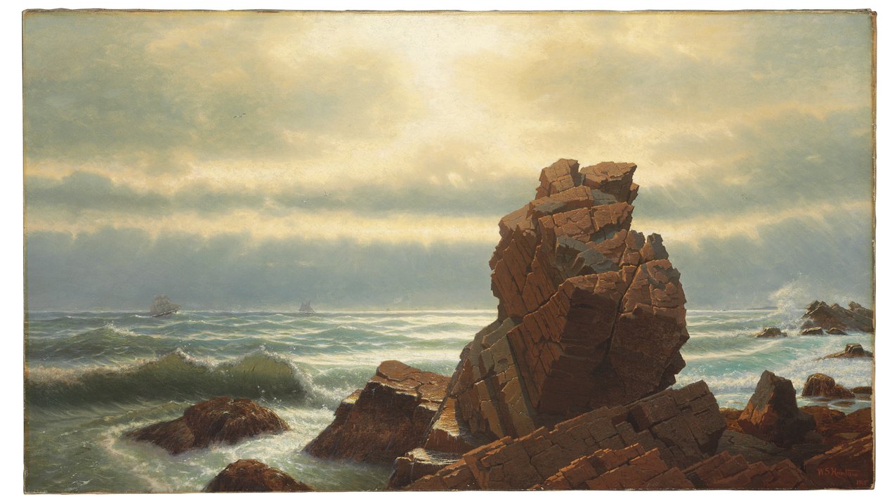 Pulpit Rock, Nahant, 1865 od William Stanley Haseltine