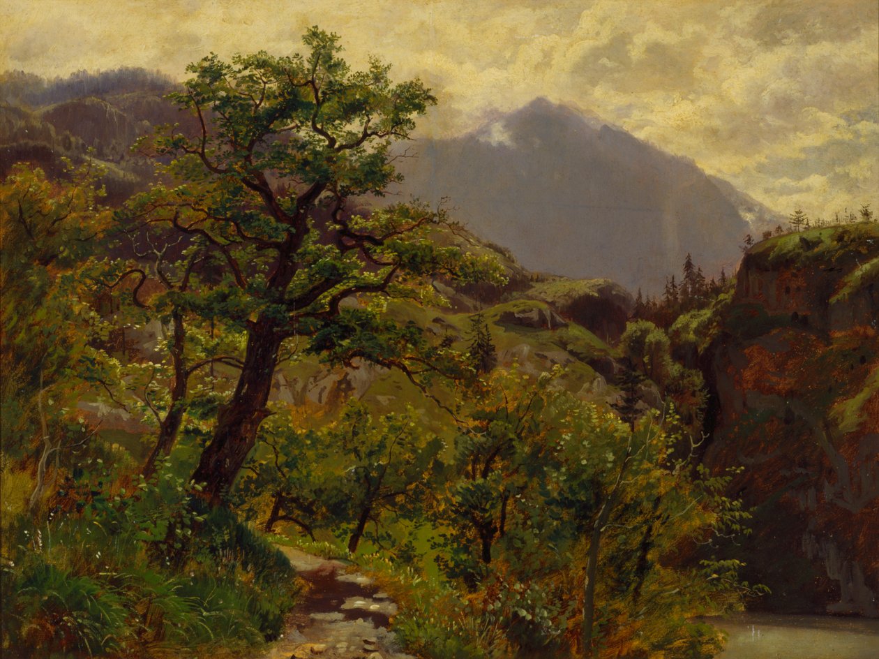Schwyz u Brunnenu od William Stanley Haseltine