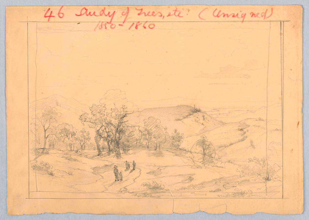Studie pro krajinu od William Stanley Haseltine