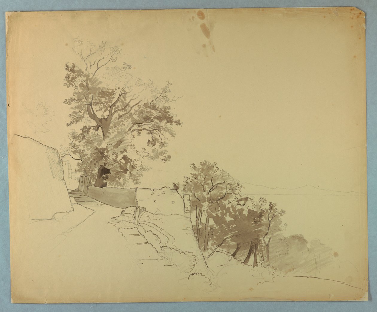 Studium krajiny od William Stanley Haseltine