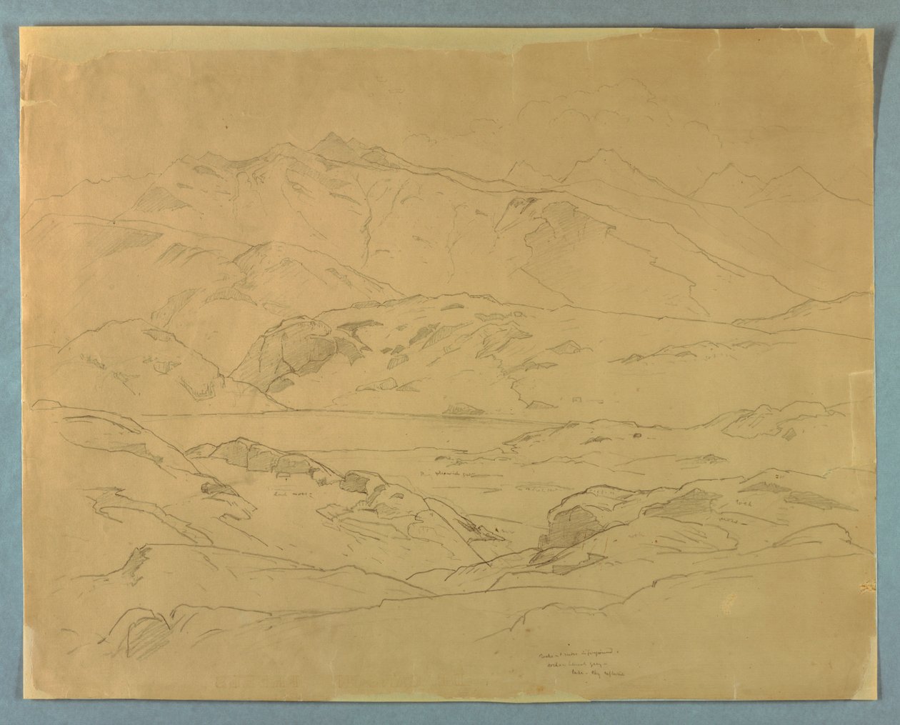Studium krajiny od William Stanley Haseltine