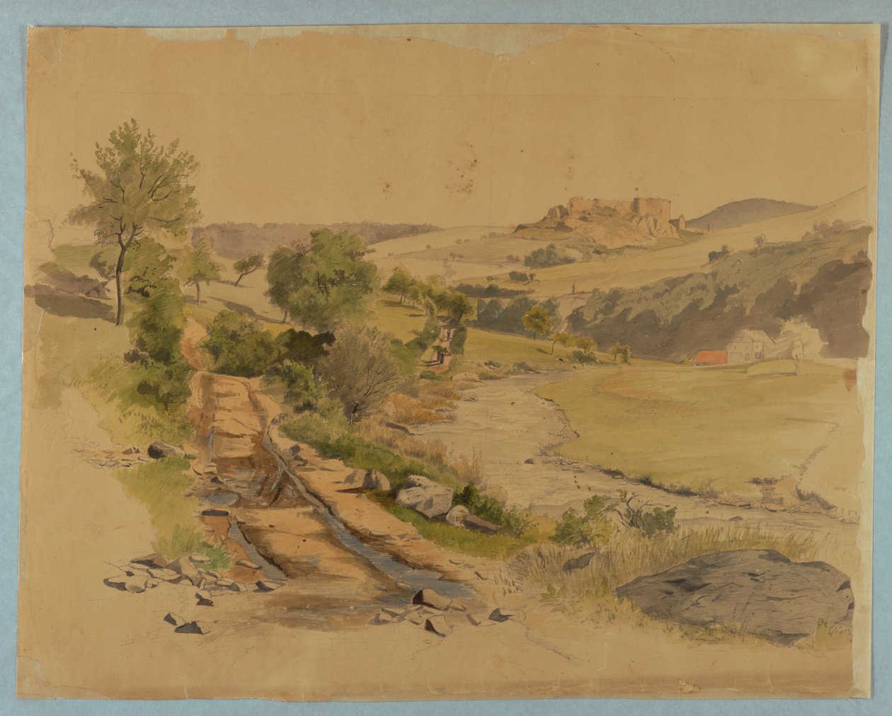 Studium krajiny od William Stanley Haseltine